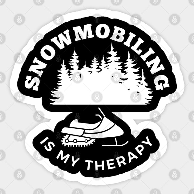 Snowmobiling 52 Sticker by TheSeason